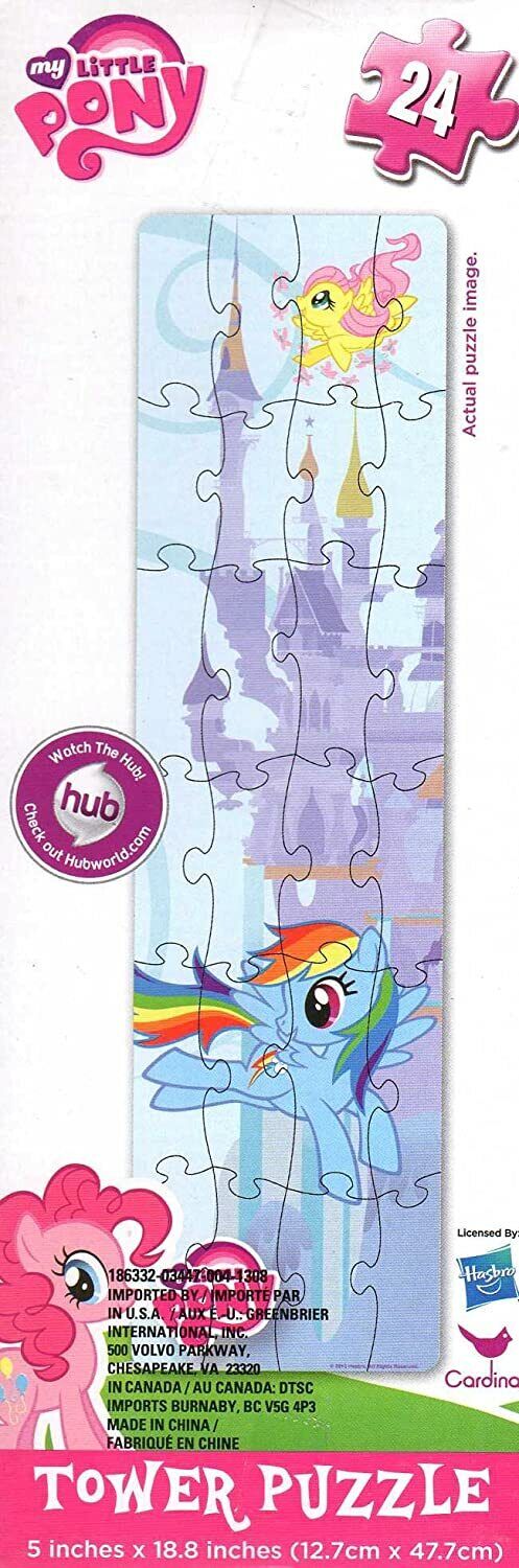 My Little Pony - Tower Puzzle #2 - 24 Pc Jigsaw Puzzle