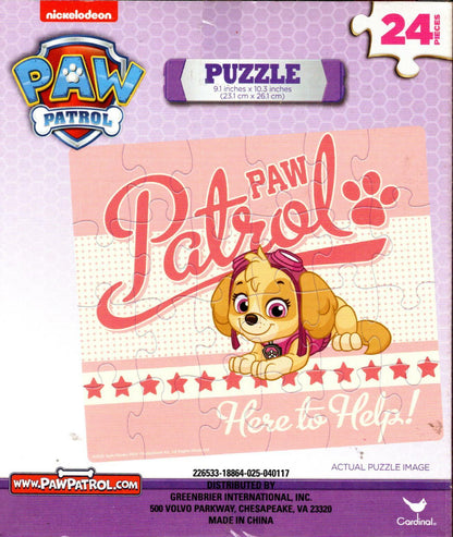 Nickelodeon Paw Patrol - 24 Pieces Jigsaw Puzzle v1