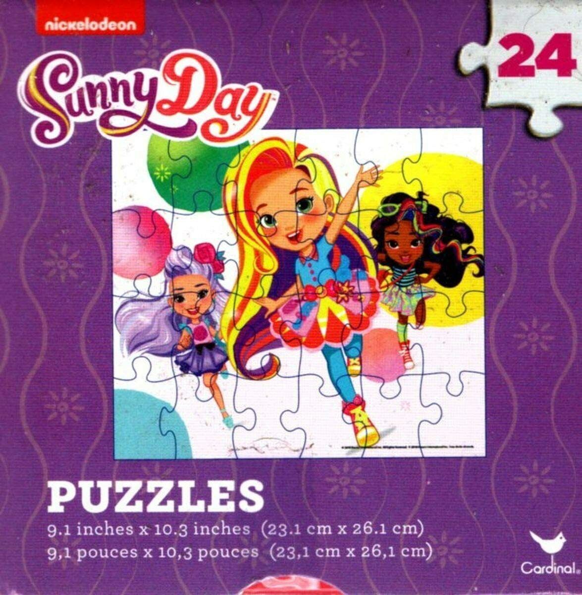Nickelodeon Suuny Day - 24 Pieces Jigsaw Puzzle (Set of 2)