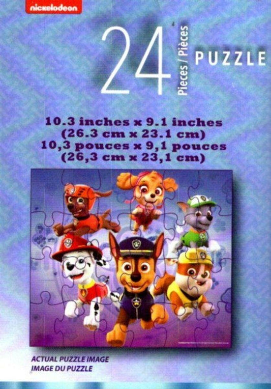 Paw Patrol Nickelodeon 24 Pieces Jigsaw Puzzle