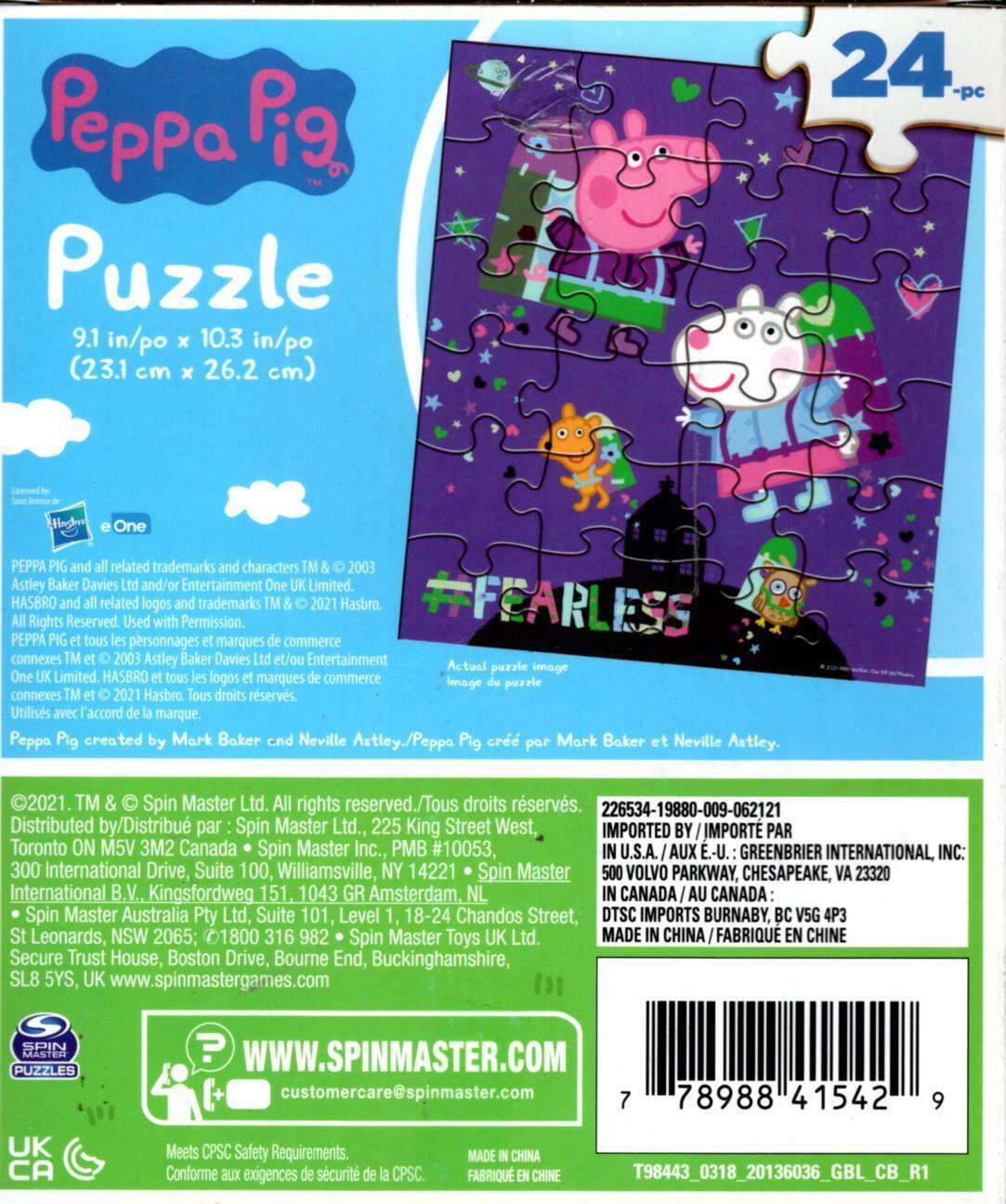 Peppa Pig - 24 Piece Jigsaw Puzzle