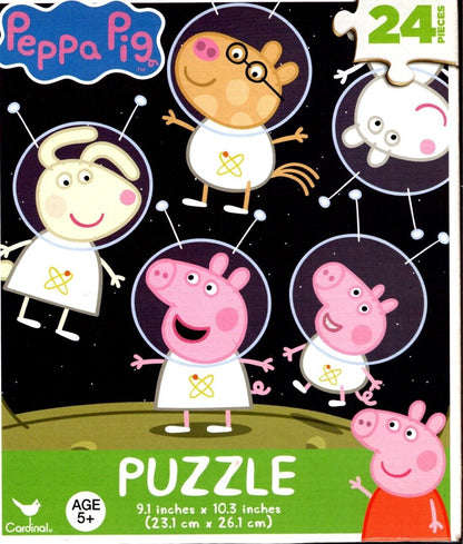 Peppa Pig - 24 Pieces Jigsaw Puzzle Set of 3