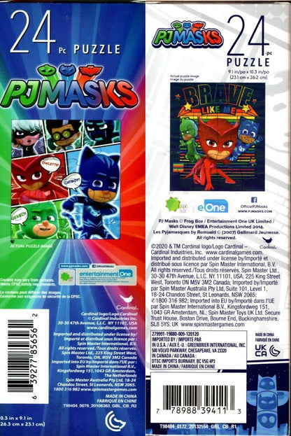 PJ Masks - 24 Pieces Jigsaw Puzzle (Set of 2)