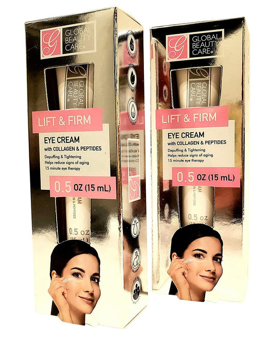LIFT AND FIRM EYE CREAM WITH COLLAGEN AND PEPTIDES (Set of 2 Pack)