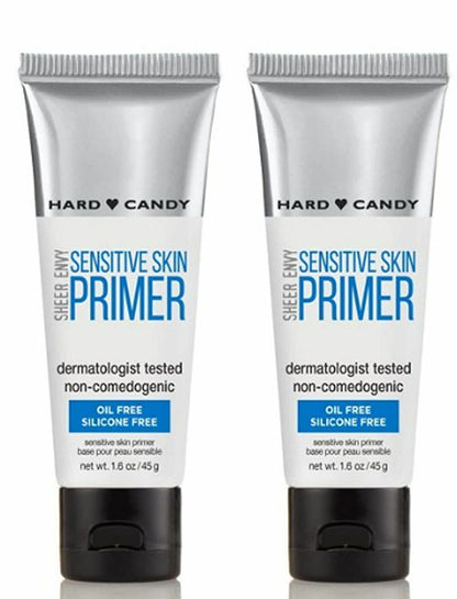 Hard Candy Sheer Envy Sensitive Skin Primer, 1518, 1.6 oz Set of 2