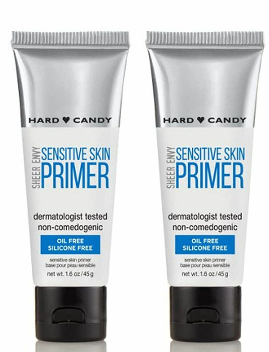 Hard Candy Sheer Envy Sensitive Skin Primer, 1518, 1.6 oz Set of 2
