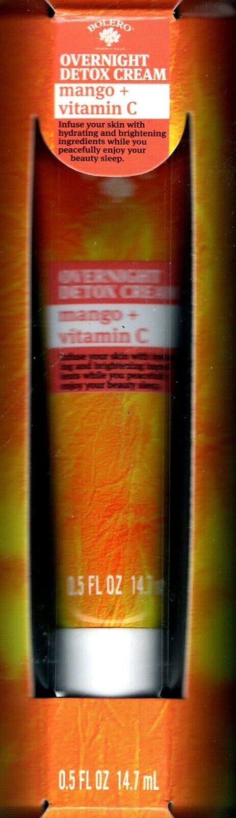 Over Night Detox Cream Mango & Vitamin C 0.5fl oz (14.7.8ml)
