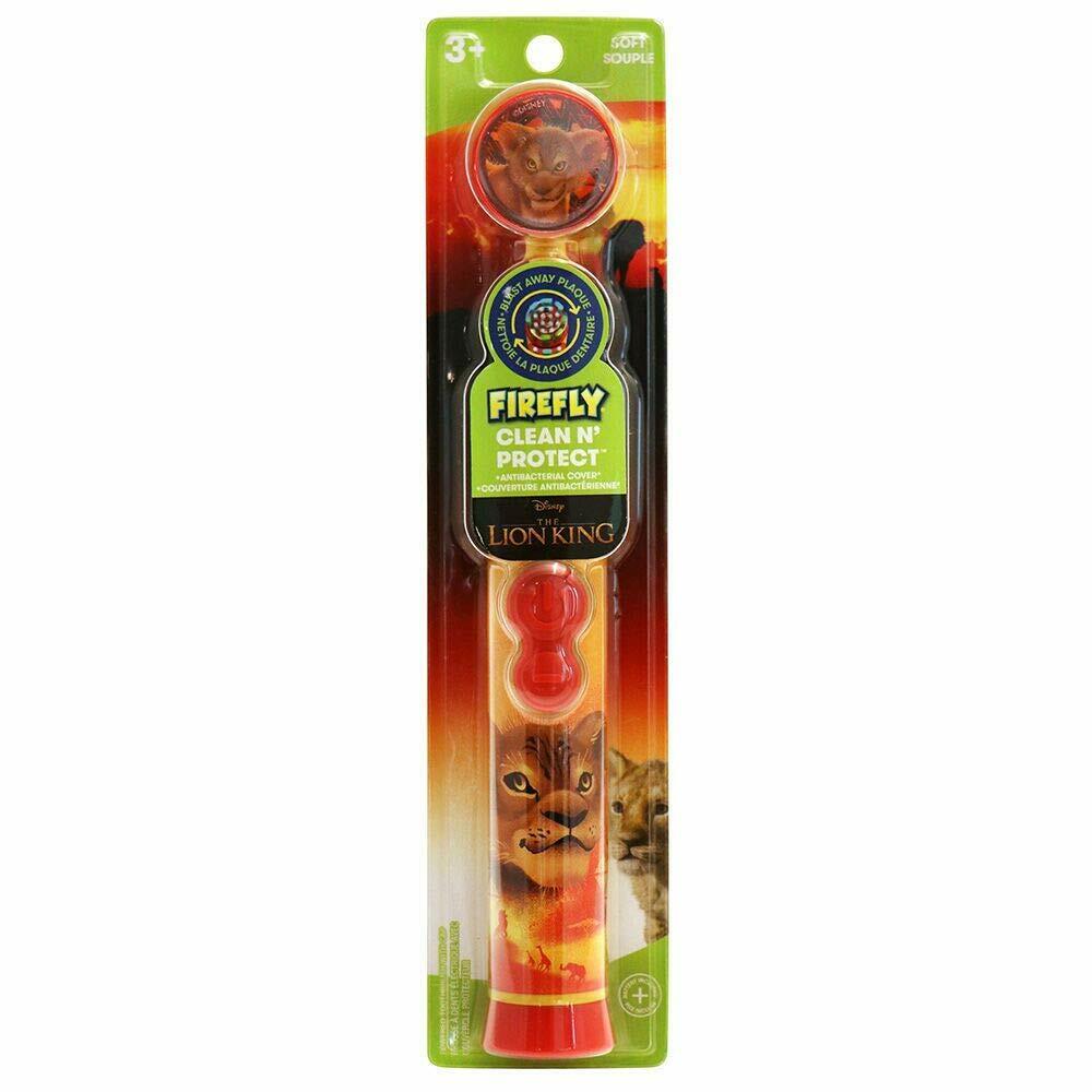 Firefly Firefly Clean N' Protect Lion King Power Toothbrush (Set of 2 Pack)