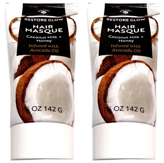 Hair Masque Coconut Milk & Honey Infused with Avocado Oil 5fl oz (142 ml) Set