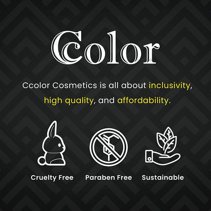 Ccolor Cosmetics - Unisex 1 - 10 Color Eyeshadow Palette, Highly Pigmented Eye