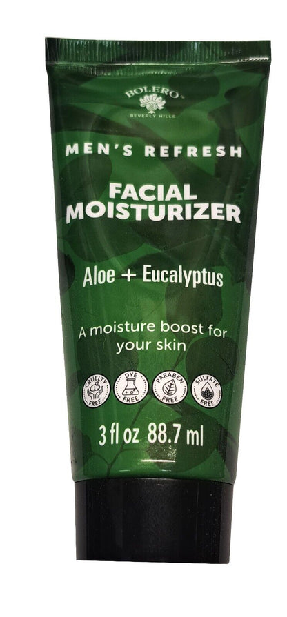 Men`s Refresh Facial Moisturizer - Aloe & Eucalyptus 3fl oz (88.7ml)