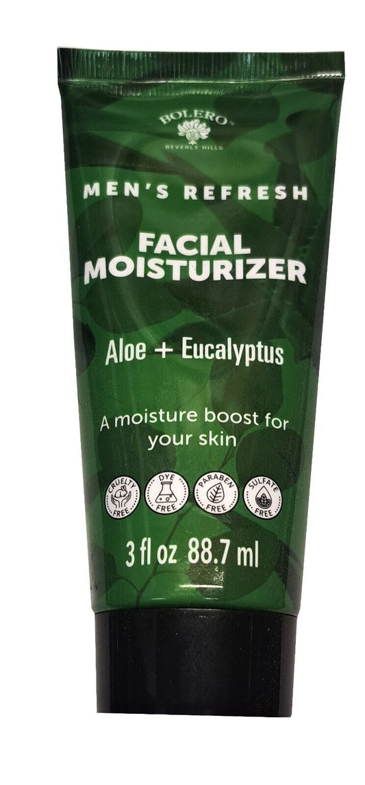 Men`s Refresh Facial Moisturizer - Aloe & Eucalyptus 3fl oz (88.7ml)