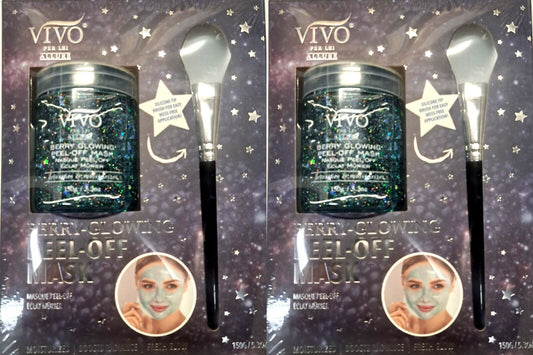 Vivo Allure Berry Glowing Peel-off Mask Gift Moisturize Radiance Fresh Glow Set