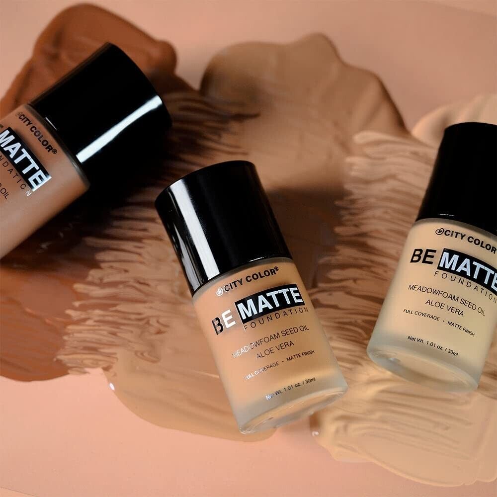 Matte 302 - Be Matte Foundation (Set of 3)