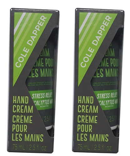 Hand Cream - Stress Relief Eucalyptus Mint 2.5fl.oz (Set of 2 Pack)
