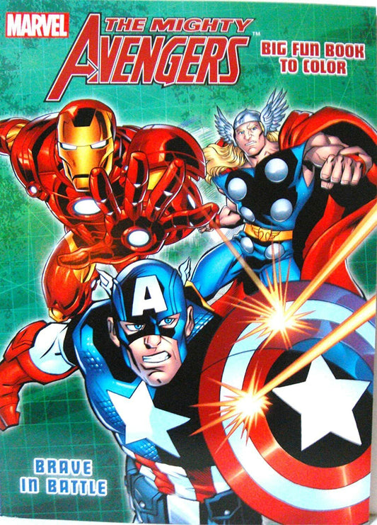 The Mighty Avengers Coloring Book (Brave in Battle) by Dalmatian Press