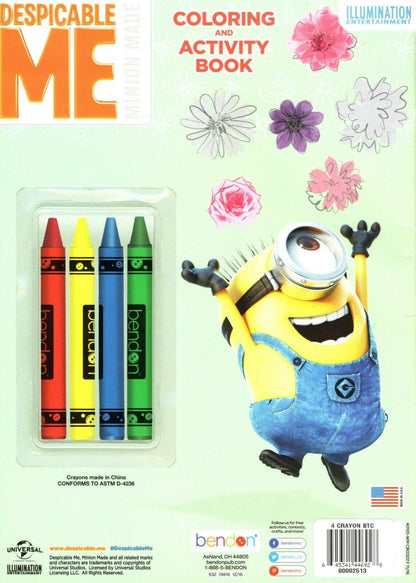 Dispicable Me - Coloring & Activity Book - Includes 30 Stickers