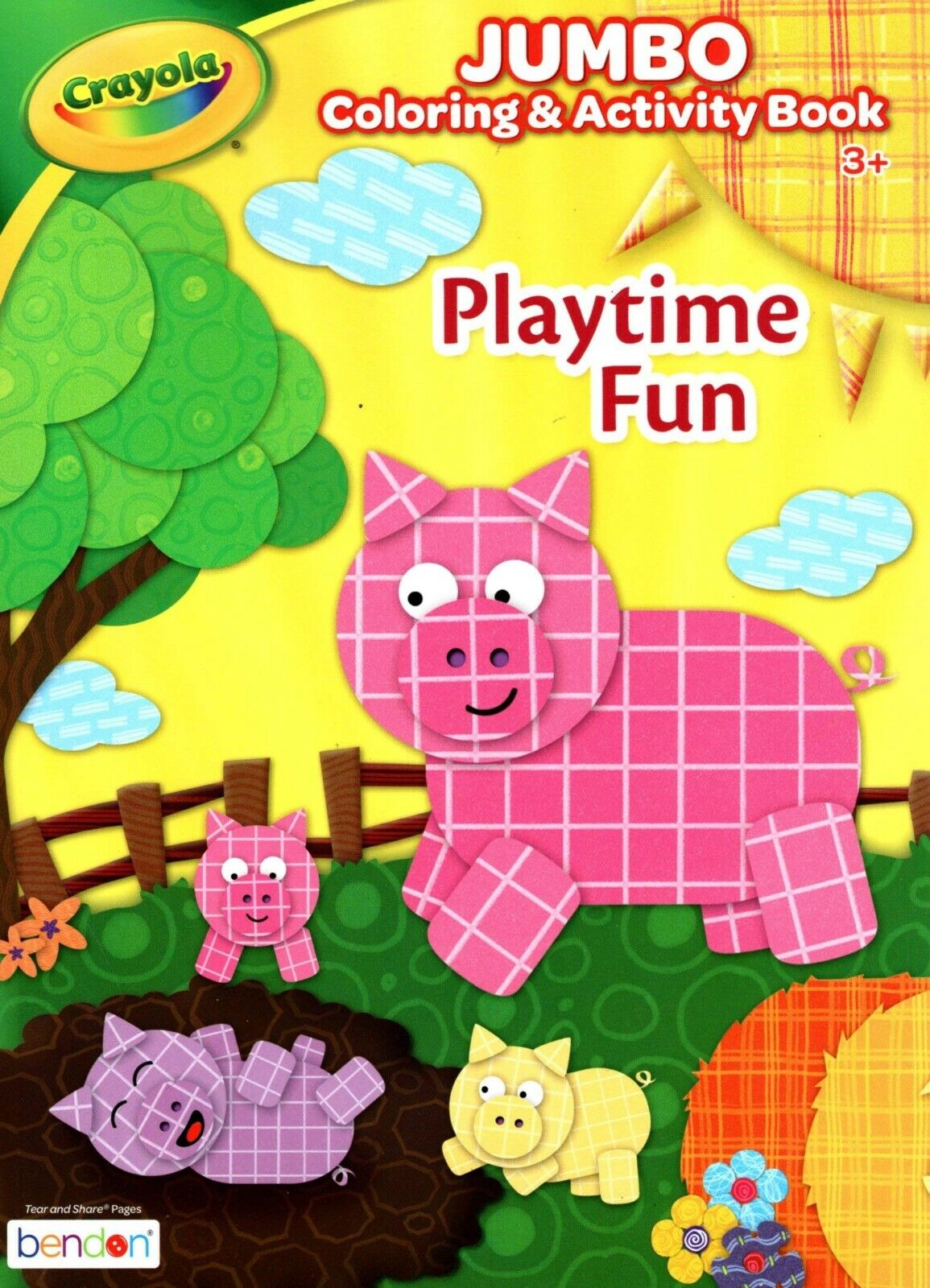 Crayola - Jumbo Coloring & Activity Book - Playtime Fun