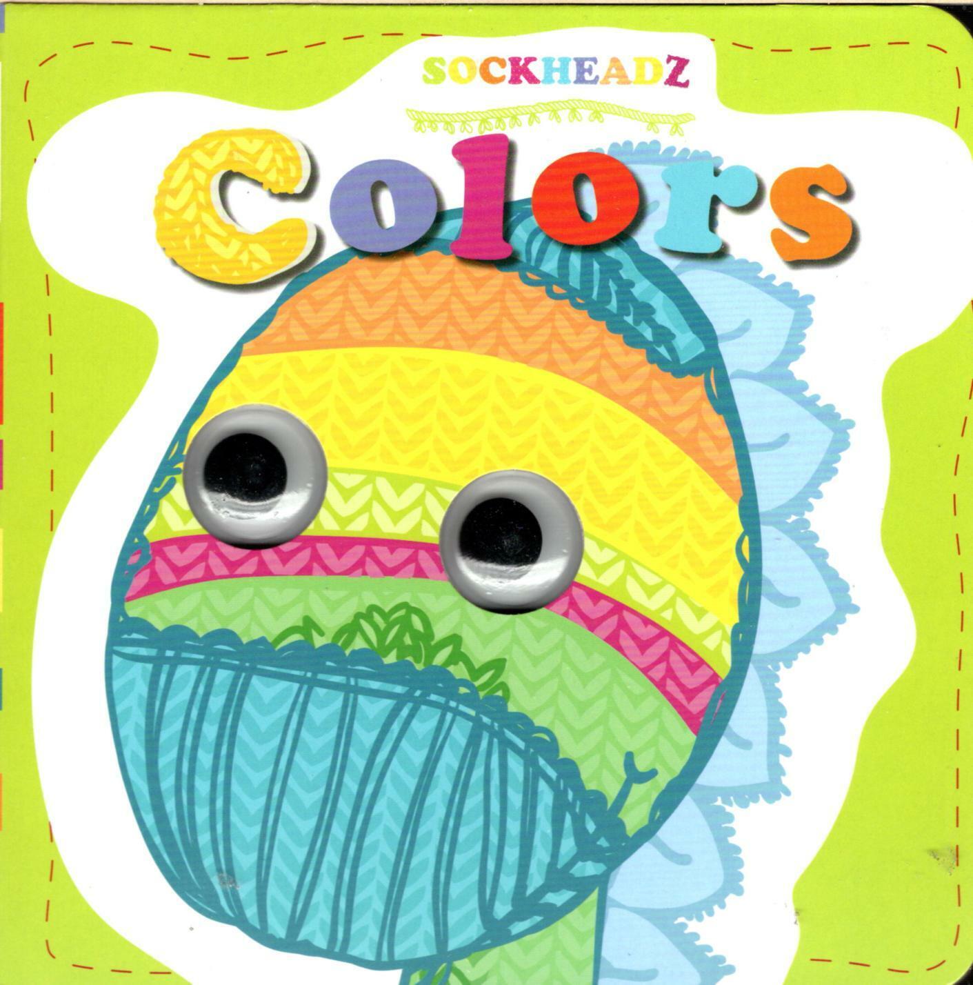 SOCKHEADZ : COLORS Learning Colors Board Book