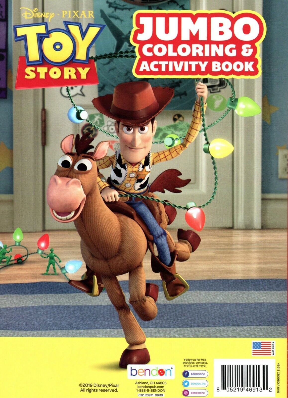 Disney Toy Story - Jumbo Coloring & Activity Book 1