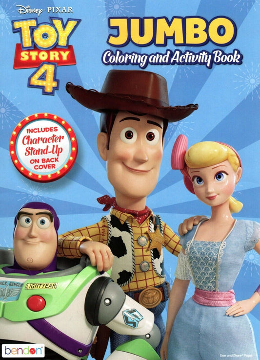 Disney Toy Story 4 - Jumbo Coloring & Activity Book