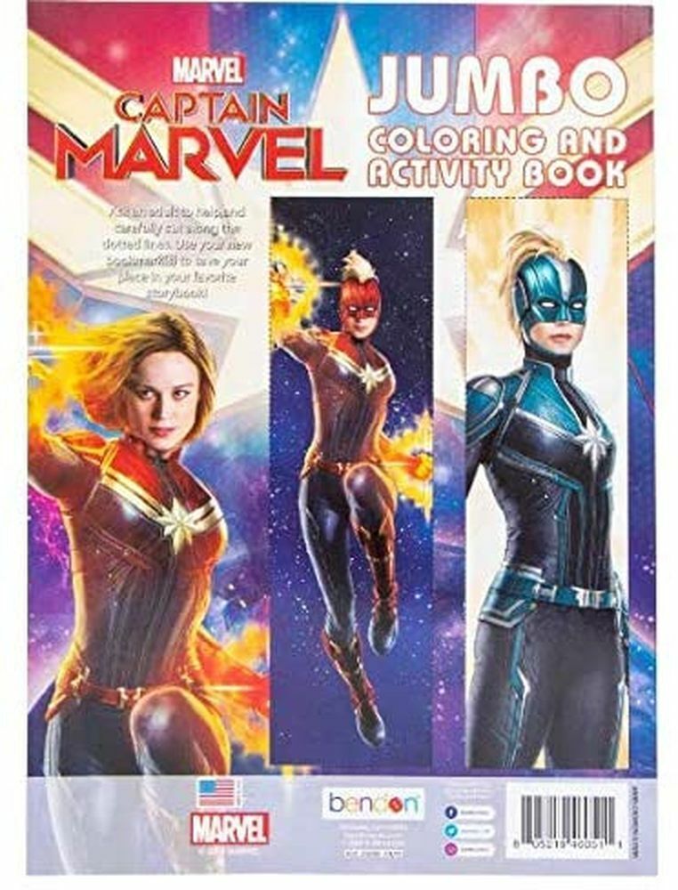 Marvel Captain Jumbo Coloring and Activity Book