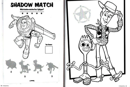 Toy Story 4 Jumbo Coloring and Activity Book - v2