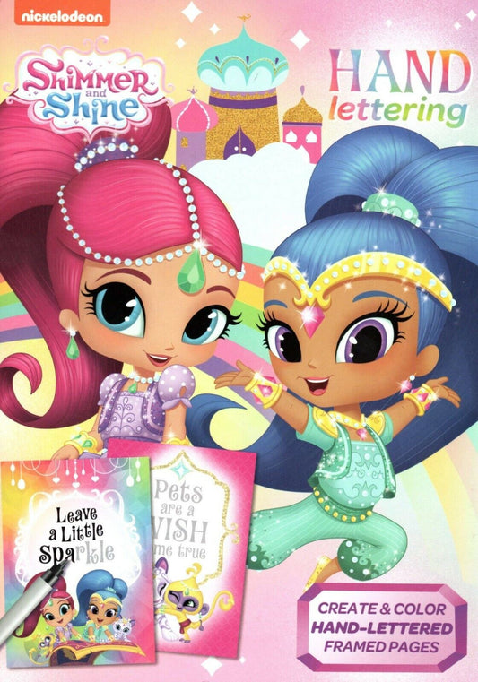 Shimmer and Shine - Hand Lettering & Doodles Activity & Coloring Book