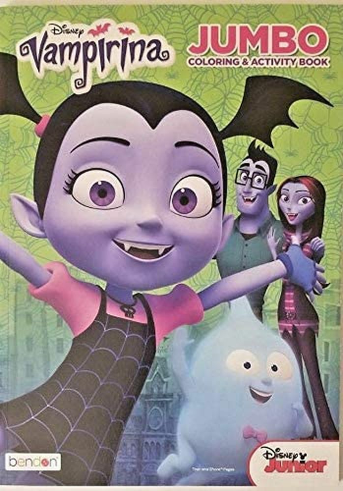 Disney Vampirina Jumbo Coloring and Activity Book 96 Pages