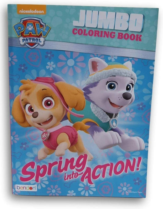 Paw Patrol Spring into Action Coloring and Activity Book - 96 Pages