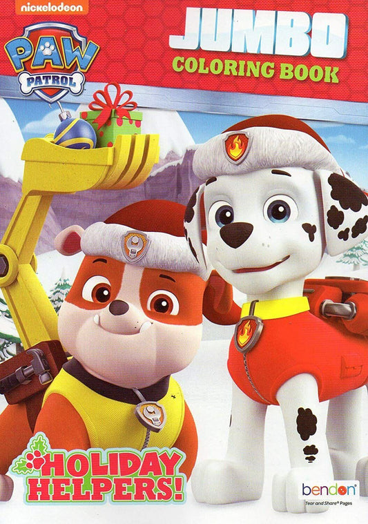 Paw Patrol - Holiday Christmas Coloring & Activity Book - Holiday Helpers!