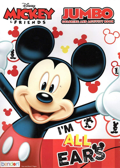 Mickey and Friends ''I'm All Ears'' Big Fun Book to Color - v2