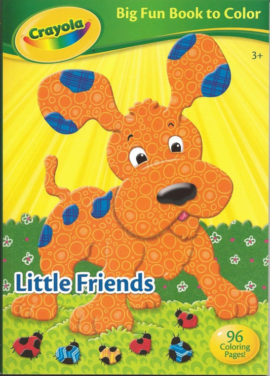 Crayola Big Fun Book to Color "Little Friends"