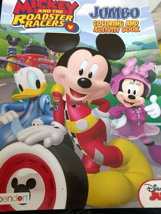 Mickey & the Roadmasters Jumbo Coloring & Activity Book