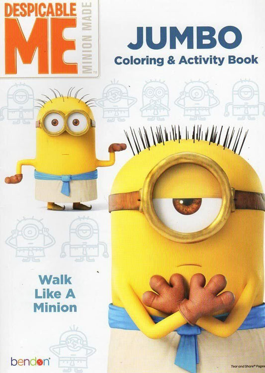 Despicable Me Jumbo Coloring and Activity Book