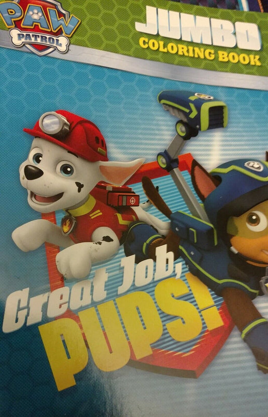 Paw Patrol Great Job Pups Jumbo Coloring & Activity Book