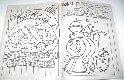 Happy Holidays 160 Page Giant Coloring and Activity Book ~ Christmas Edition