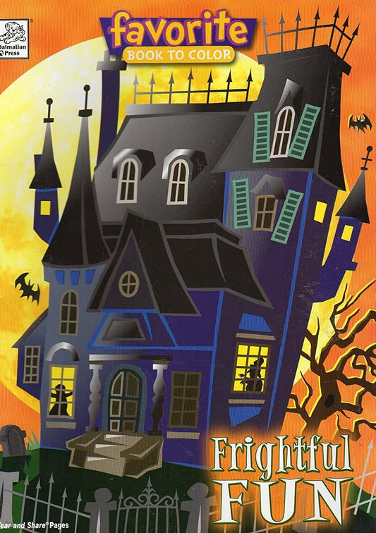 nknown Halloween Favorite Book to Color - Frightful Fun