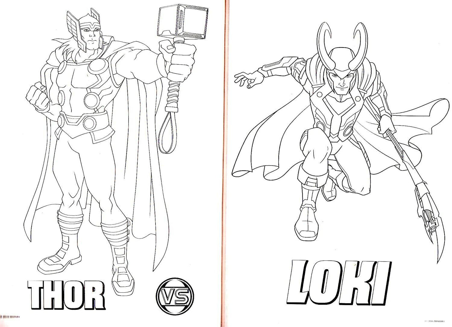 Marvel Avengers - Wield the Shield - Coloring and Activity Book