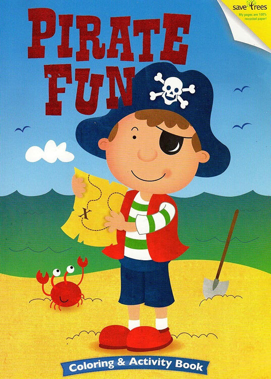 Pirate Fun - Coloring & Activity Book