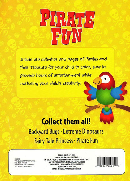 Pirate Fun - Coloring & Activity Book