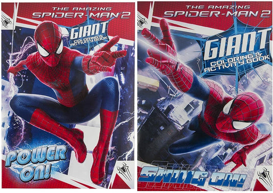 Marvel (2 Pack) The Amazing Spiderman 2 Giant Coloring & Activity Book