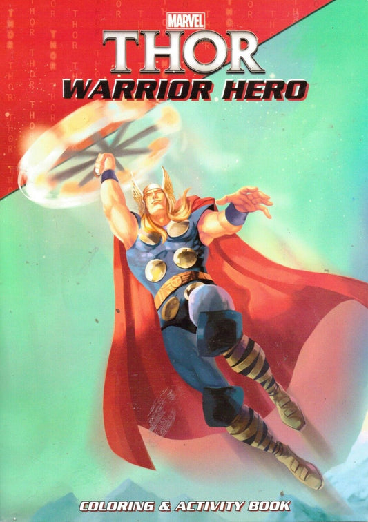 Thor Classic Coloring & Activity Book ~ Warrior Hero