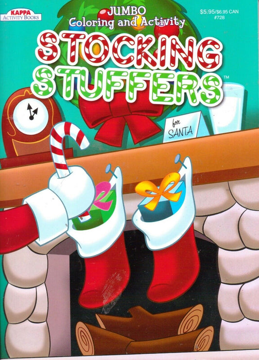 Stocking Stuffers Jumbo Coloring & Activity Book