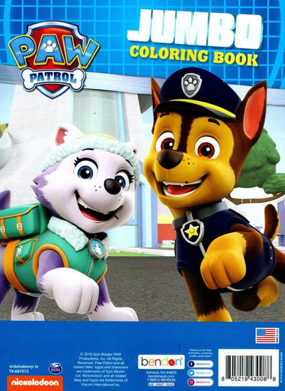 Paw Patrol - Jumbo Coloring & Activity Book - Anything is Paw Sible