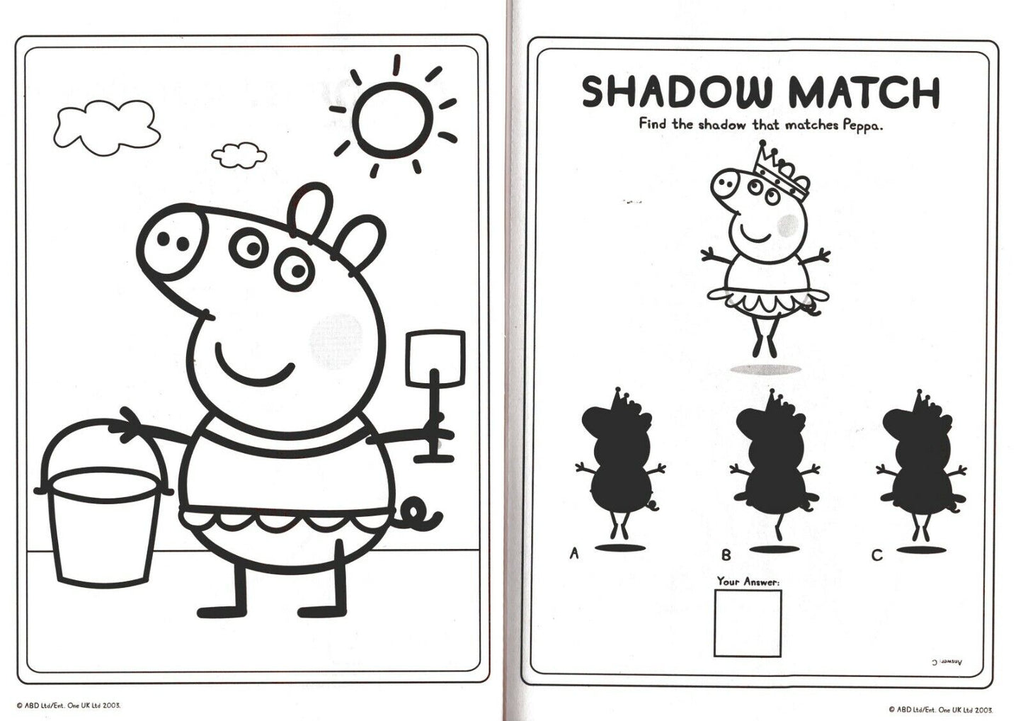 Peppa Pig - Jumbo Coloring & Activity Book