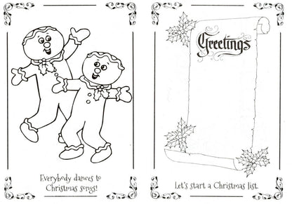 Christmas Edition Holiday Jumbo Coloring and Activity Book ~ Penguin Presents