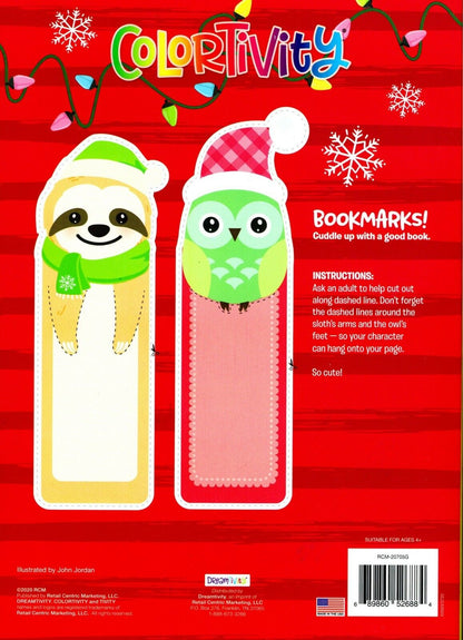 Christmas Holiday - Coloring and Activity Book ~ Slow Ho! Ho!