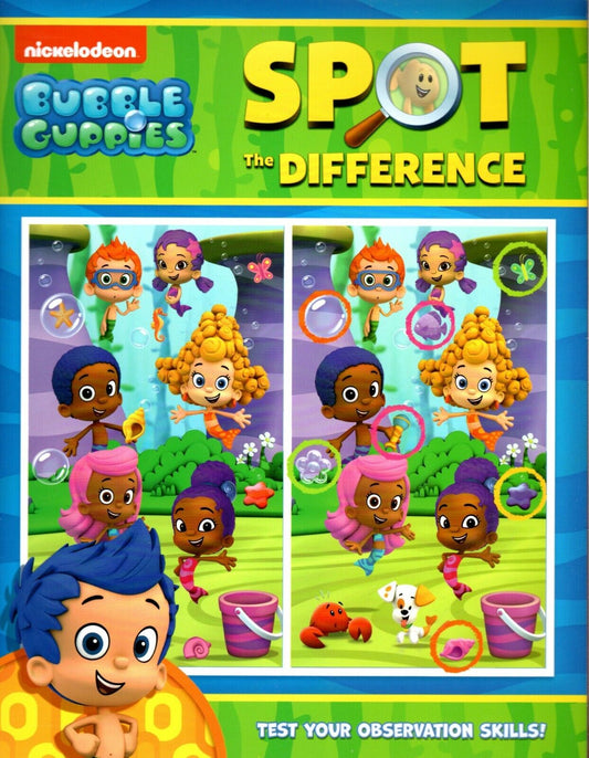 Bubble Guppies - Spot the Difference - Test Your Observation Skills!