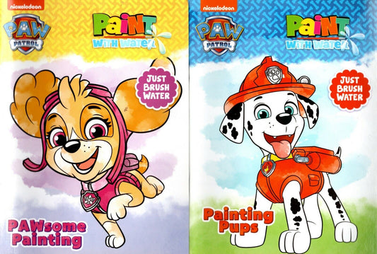 Paw Patrol - A Paint with Water - Painting Pups and PaWsome Painting Set